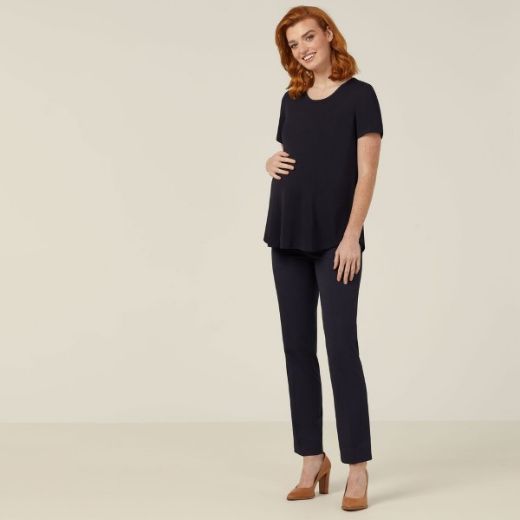 Picture of NNT Ladies Poly Viscose Stretch Twill Maternity Pant